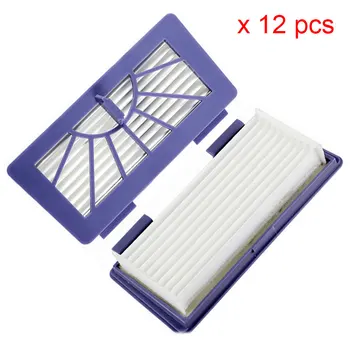 

12 pcs/lot Replacement Neato Filter for Neato XV-21 XV Signature Pro XV-11 XV-12 945-0048 XV-15 Pet Allergy Cleaner Parts