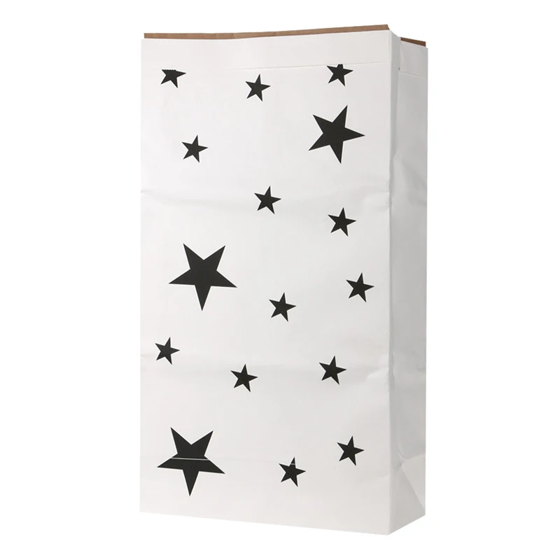 Cartoon Double layer Kraft Paper kids toys Storage bag #10