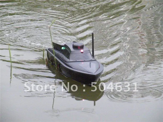 Jabo    1AL RC/ Remote Control Bait Fishing Boat Black work 