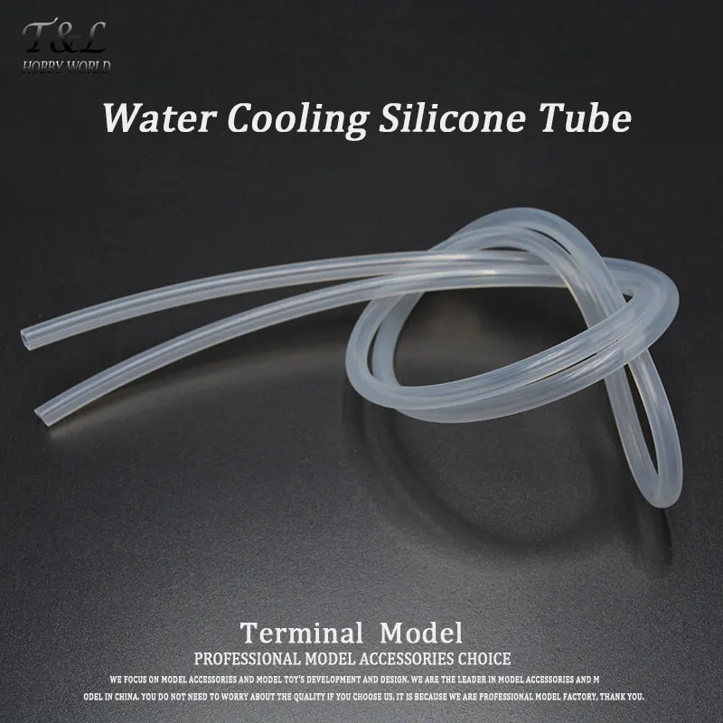 Buy 3mm*5mm / 4mm*8mm Water Cooling Silicone Tube Heat