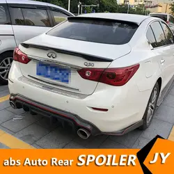 Для Infiniti Q50 спойлер 2015-2018 Q50 спойлер Высокое качество углеродного волокна заднего крыла праймер Цвет задний спойлер