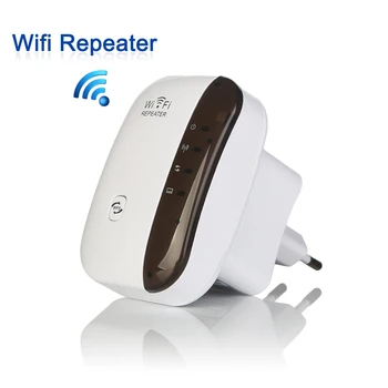 Wireless-N Wifi Repeater 802.11n/b/g Wi Fi Router 300Mbps Wi-fi Signal Amplifier Range Expander Signal Boosters Wps Encryption