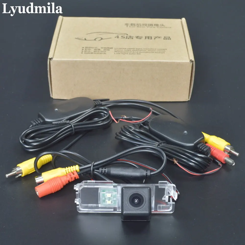 

Lyudmila Wireless Camera For Volkswagen Polo / GTi / Derby Hatchback Rear view Camera / HD CCD Night Vision / Reverse Camera