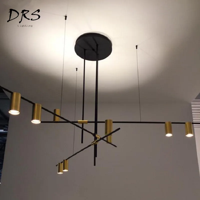  Nordic Modern Chandelier for Living Room Bedroom Lustre Luminaire LED Chandeliers Industrial Decor  - 32969516294