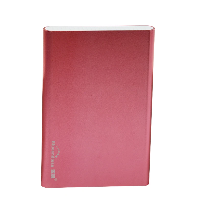 red 2.5'' sata external hdd enclosure case 2.5 inch hard disk box  (4)