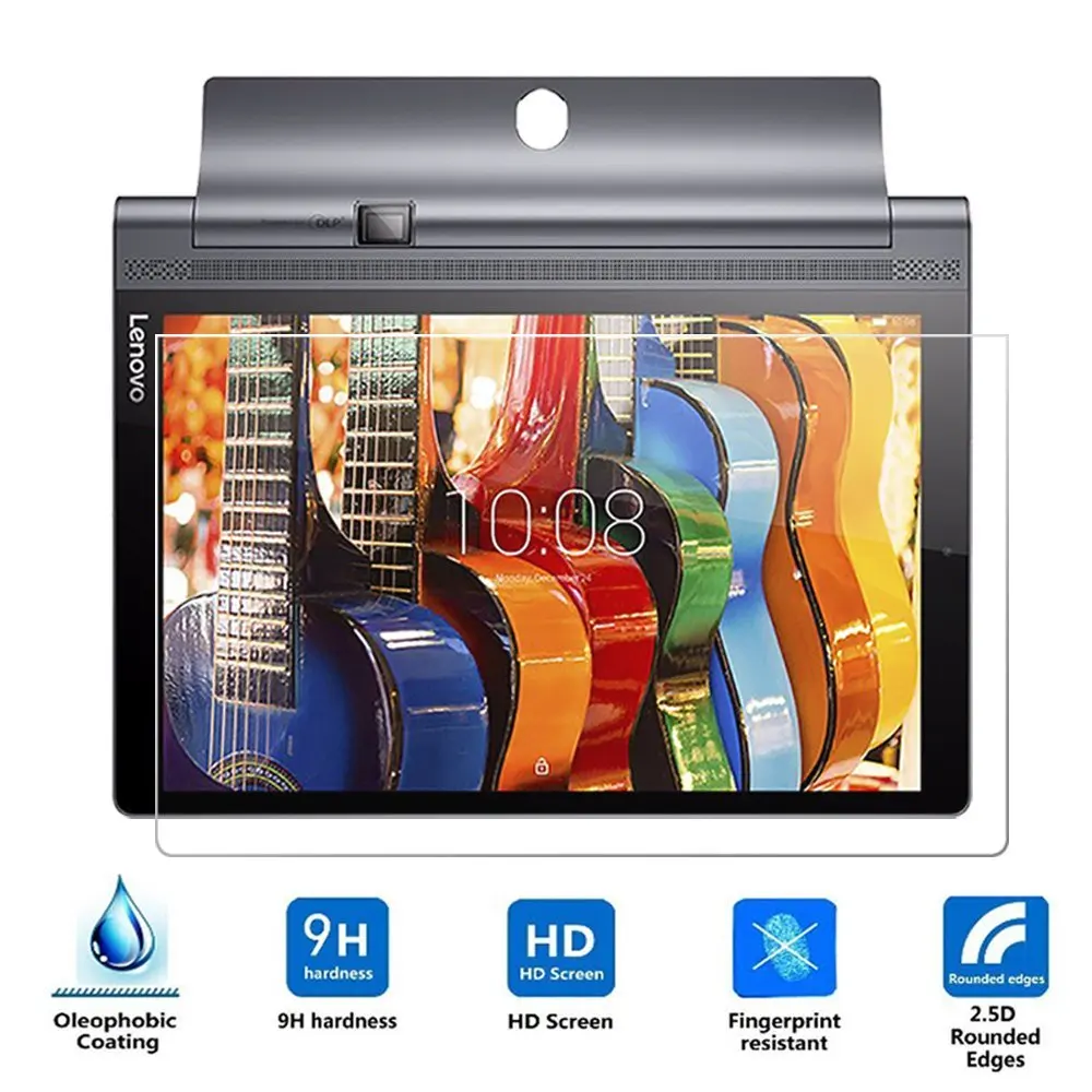 HD Tempered Glass Screen Protector for Lenovo YOGA Tab 3 850 8/" Tablet PC