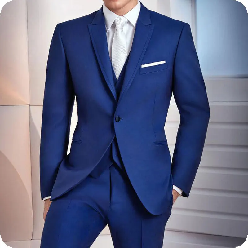 Precio Especial Trajes De Hombre De Color Azul Real Trajes De Novio Trajes Boda Formal Esmoquin Fiesta De Graduacion Blazer Para Hombre Traje Entallado Para Hombre Terno Masculino 3 Piezas September 2020