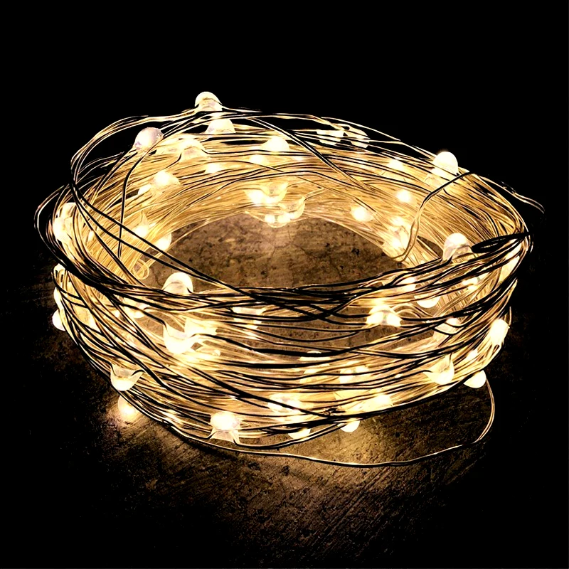 

Starry Fairy String Light Waterproof Copper Wire Lights Decorative Indoor Outdoor Led Light for Festival Wedding Deco