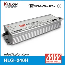 Подлинная Meanwell ГВУ-240H-24A 24 В регулируемый Источник Питания 240 Вт 10A IP65 водонепроницаемый светодиодный драйвер