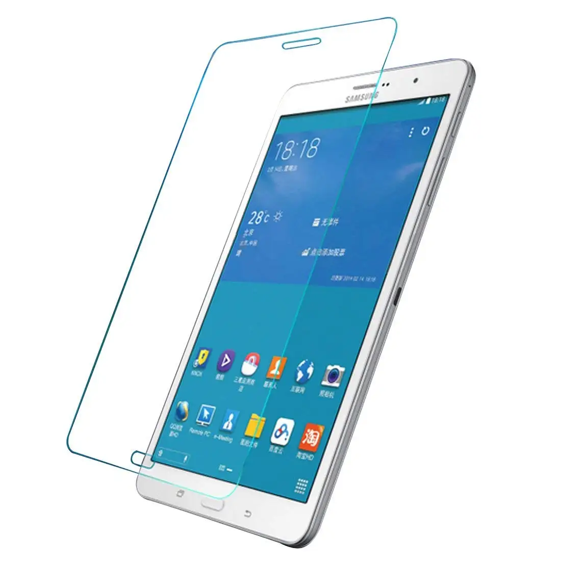 2 шт. защита для экрана закаленное стекло Samsung Tab A 8 0 дюймов 2017 SM T380 T385 2015T350 T355 P350