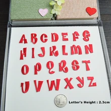 Patchs brodés de lettres anglaises rouges de l'alphabet, 1 pièce, à appliquer pour vêtements, chaussures, sacs, application sur patchs
