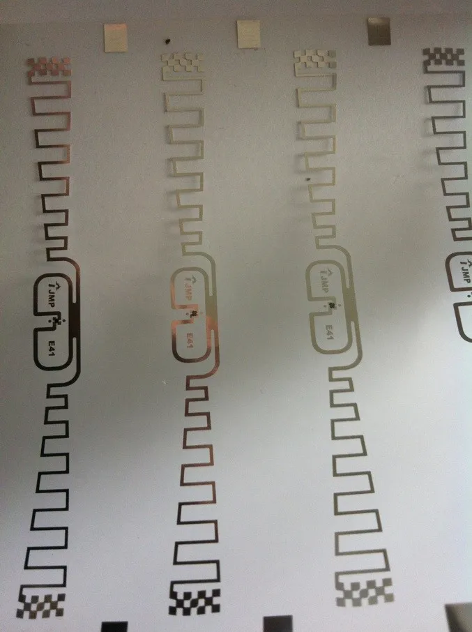 UHF RFID большой радиус действия дневная инкрустация бирки Impinj E41 M4 чип бирка 100