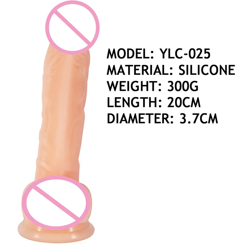 Large Dildos Female Massager Dildo Female Hand-Free Masturbation Device With Simulated Penile Sucker Sex Toys (4)