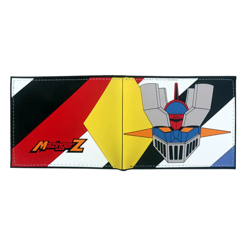 Аниме MAZINGER Z кошелек держатель для карт мультфильм силикагель кошелек - Цвет: MAZINGER Z