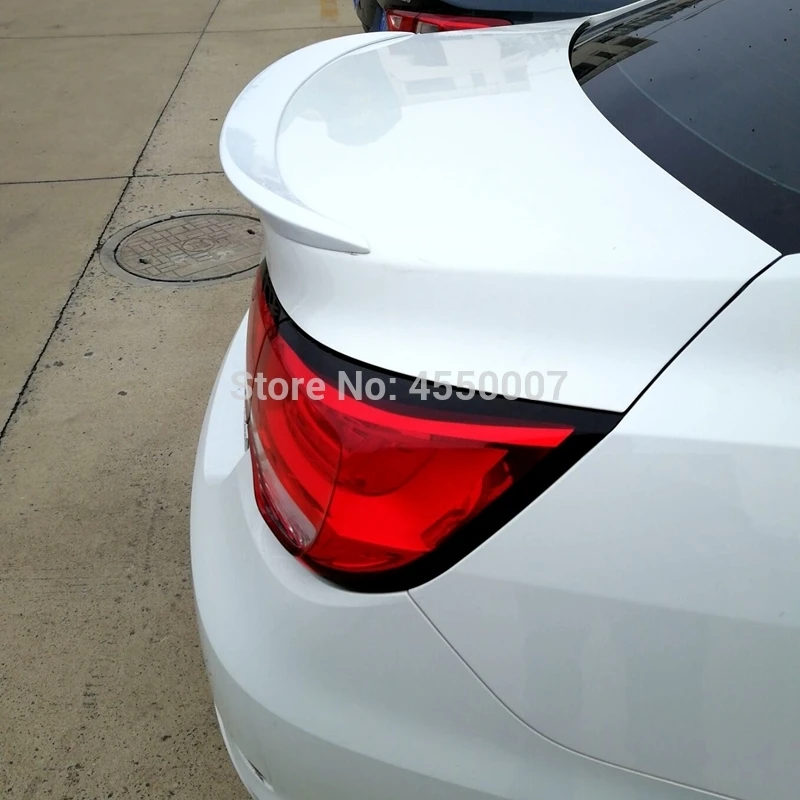 

For chevrolet malibu spoiler 2012 2013 2014 2015 2016 2017 2018 ABS Material Unpainted Primer Color Car Rear Wing