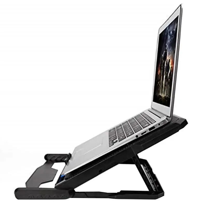 Охладитель для ноутбука ICE COOREL K6 2 usb порта 6 охлаждающий вентилятор ноутбук держатель для ПК подставка для 12-15,6 дюймов ноутбуки ультрабук игровая книга