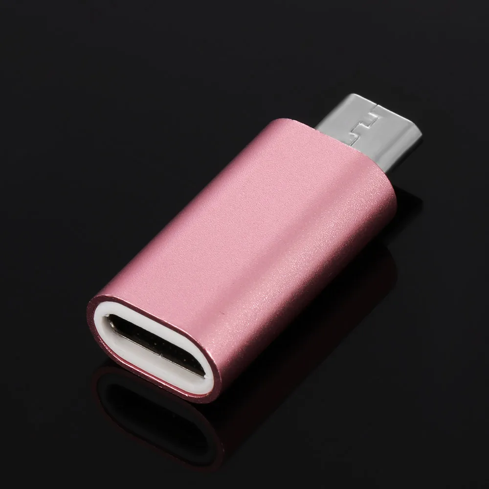 Type c к Micro USB адаптер док станция Женский Мужской Дата зарядный кабель конвертер
