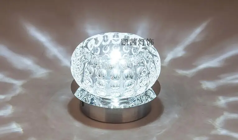 

NEW LED crystal corridor lamp creative entrance hall Ceiling Lights simple living room lamps SD138