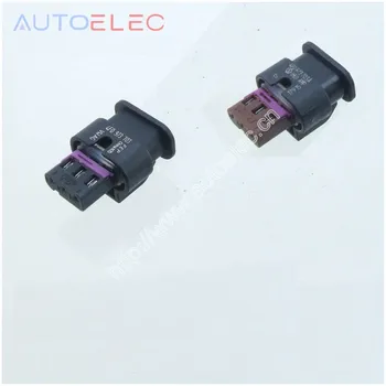 

3Pin 4F0973703 4F0973703A with terminals 000979151E WIRING LOOM REPAIR CONNECTOR Waterproof Electrical Wire Connector Plug