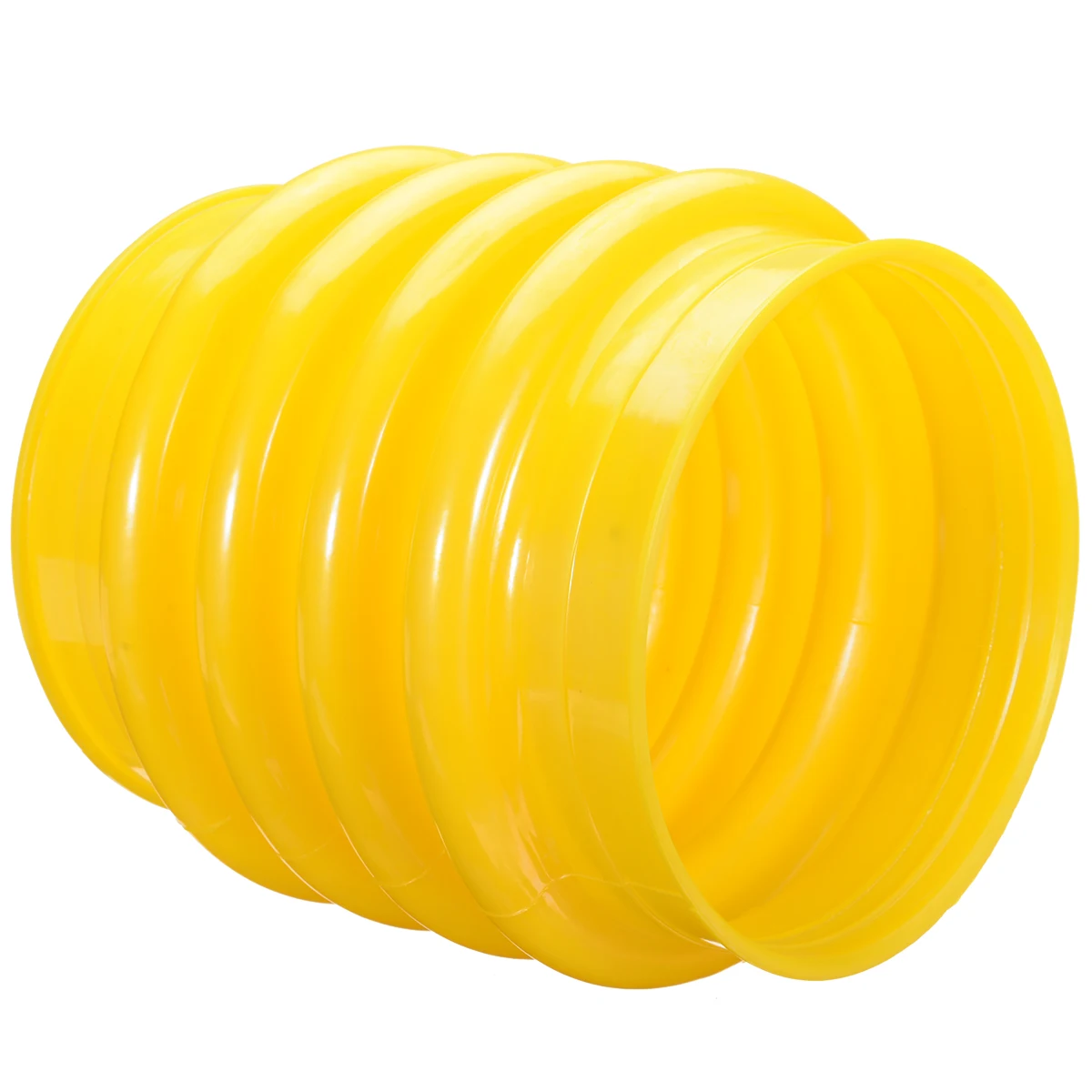 1Pcs Yellow Polyurethane Jumping Jack Bellows Boot 17.5cm For Wacker Rammer Compactor Tamper New
