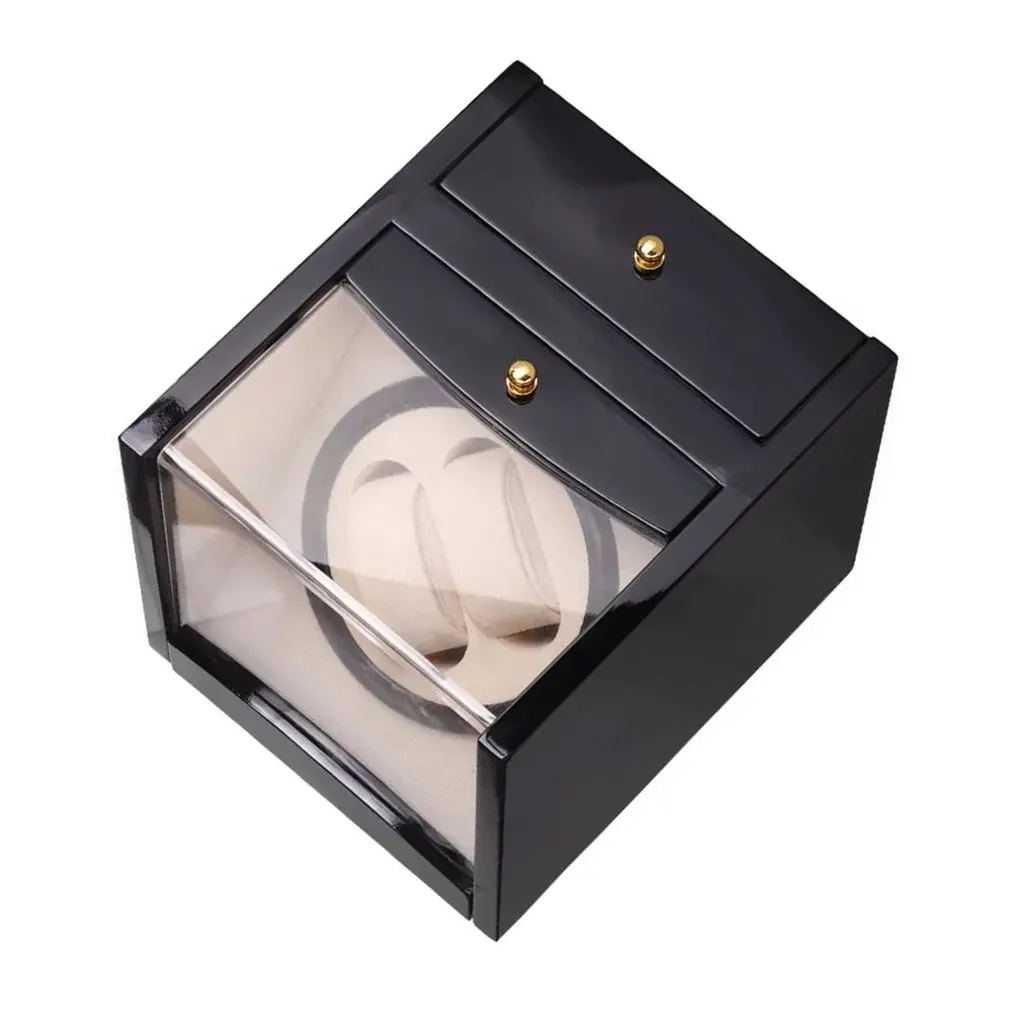 Automatic Watch Winder For Mechanical Watch Box Holder Display Winding Jewelry Storage Watches Box Case High Gloss Paint Gift