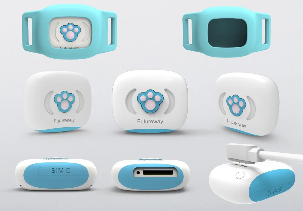 Smart MiNi Pet gps LBS следящее устройство ошейник водонепроницаемый IP67 для собаки кошки gps LBS SMS позиционирование Geo-Fence трековые устройства