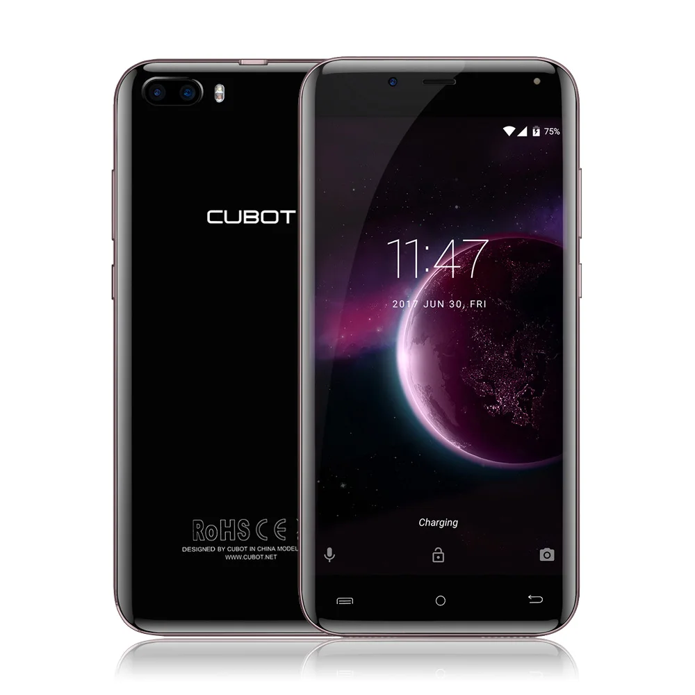 Cubot Magic 4G смартфон 5," HD 3D экран Android 7,0 MTK6737 четырехъядерный мобильный телефон 3 ГБ+ 16 Гб 13 МП+ 2 Мп двойная задняя камера мобильный телефон