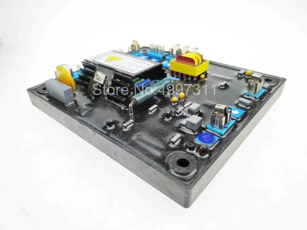 Regulador de Tensão Sx440 para Uso do Genset Fábrica Chinesa Quente Saling Gerador Diesel Automático Blushless Avr sx 440 5 High Quality Renovação da Casa