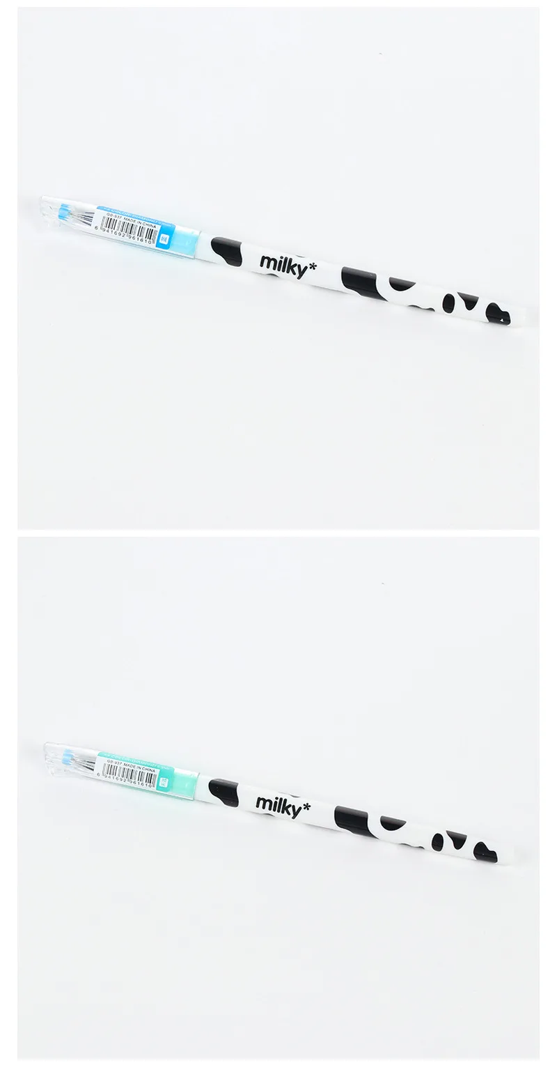 3 шт./компл. милый творческий корова Цвет гелевая ручка набор бриллиант ручка Полный косметический карандаш школьные принадлежности