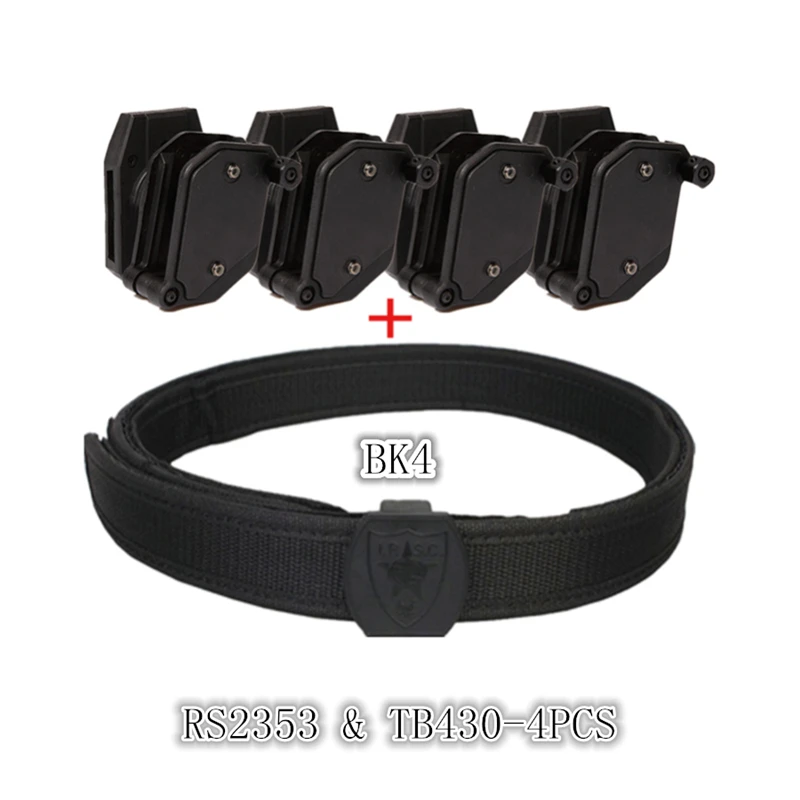 

Tactical Skirmish IPSC Belt & Holster Speed Magazine Pouch Set Competition Shooting Belt Tactical Mag Holster Pistol Quick