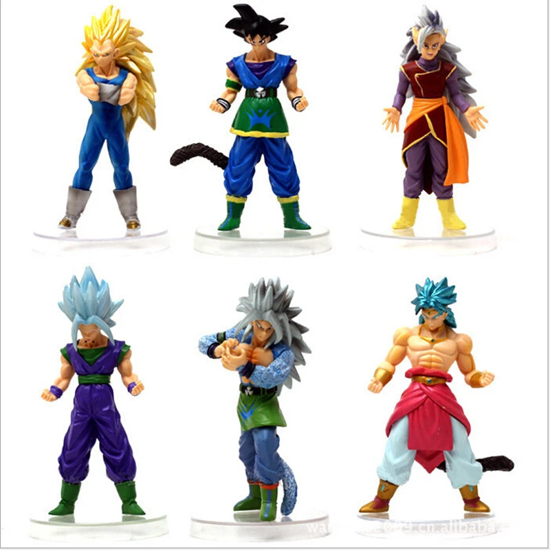 6ピース ロットアニメドラゴンボールz人形スーパーサイヤ人悟飯セットマスタースターピースボックス置物でベースグッズモデルおもちゃ12センチ Dragon Ball Z Doll Doll Dolldolls Dolls Dolls Aliexpress