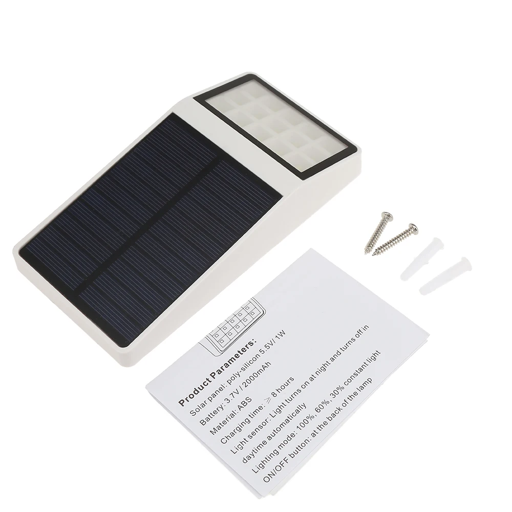 Светодиодный солнечный свет сада с тремя режимами на открытом воздухе