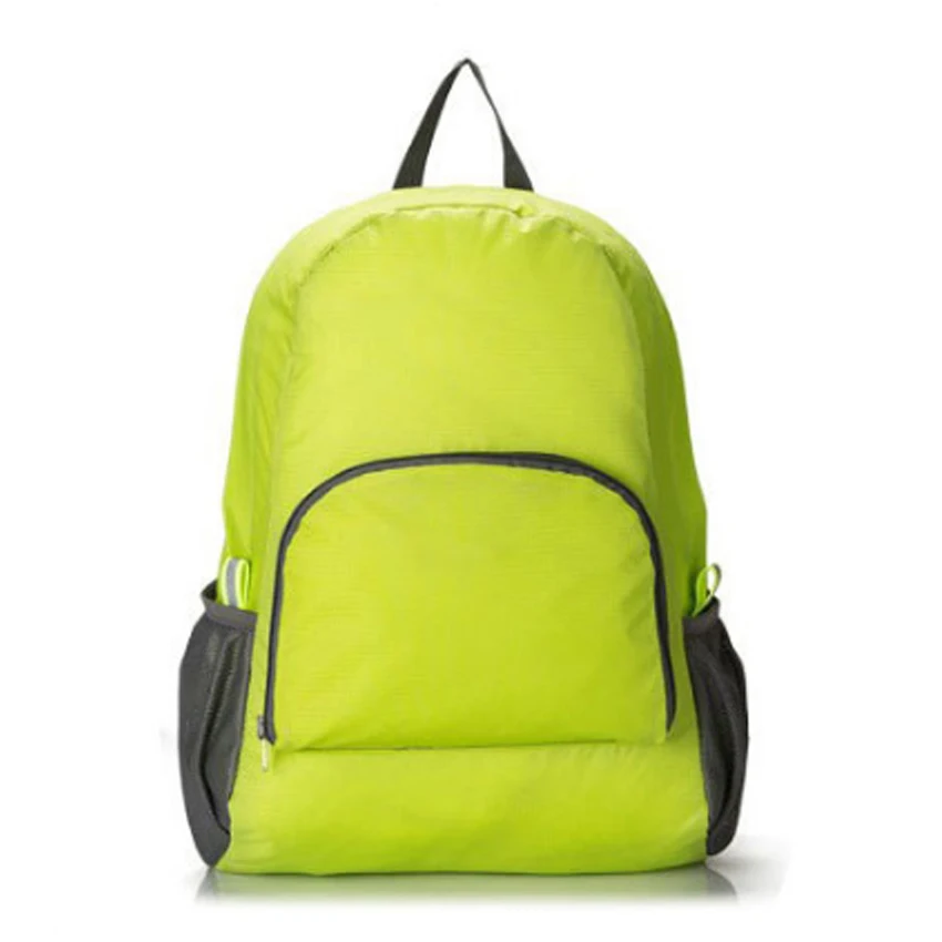Водонепроницаемая Женская Мужская нейлоновая одноцветная сумка для путешествий, походный рюкзак для альпинизма, кемпинга, рюкзаки, спортивные складные сумки