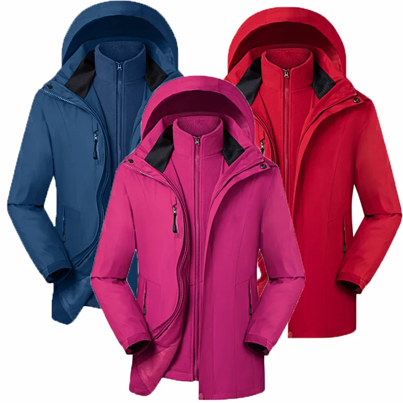 

2019 Waterproof Windproof Jacket Solid Simple Colors Outdoor Jacket Unisex 8 Colors Hiking Jacket