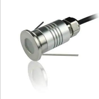 

DC12V 1W CREE Mini Recessed LED Outdoor deck step stairs floor Spot Light Laminate flooring Buried Lamp Terrace lighting