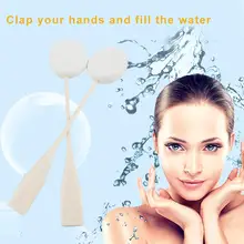 Очищающая PVA губка для разглаживания тонера эссенция Лицевая ГУБКА с стержнем