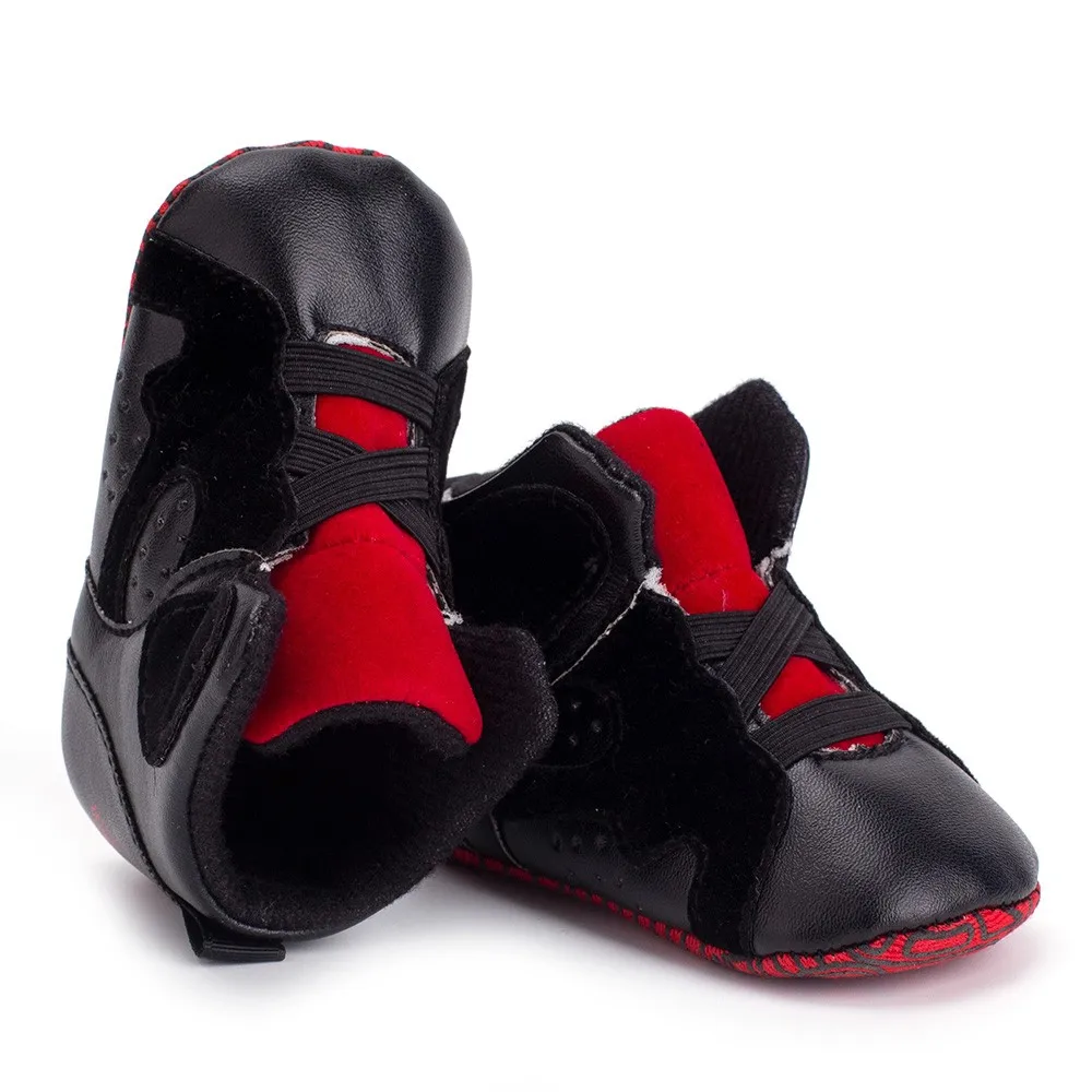 Одежда для новорожденных одежда для малышей для баскетбола с геометрическим рисунком мягкая подошва ботинки повседневная обувь