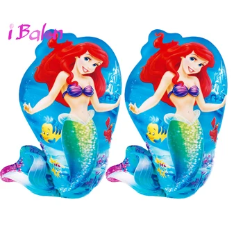 

Little Mermaid foil balloons 30pcs cartoon princess helium balloon children's birthday party decorations kids party supplies