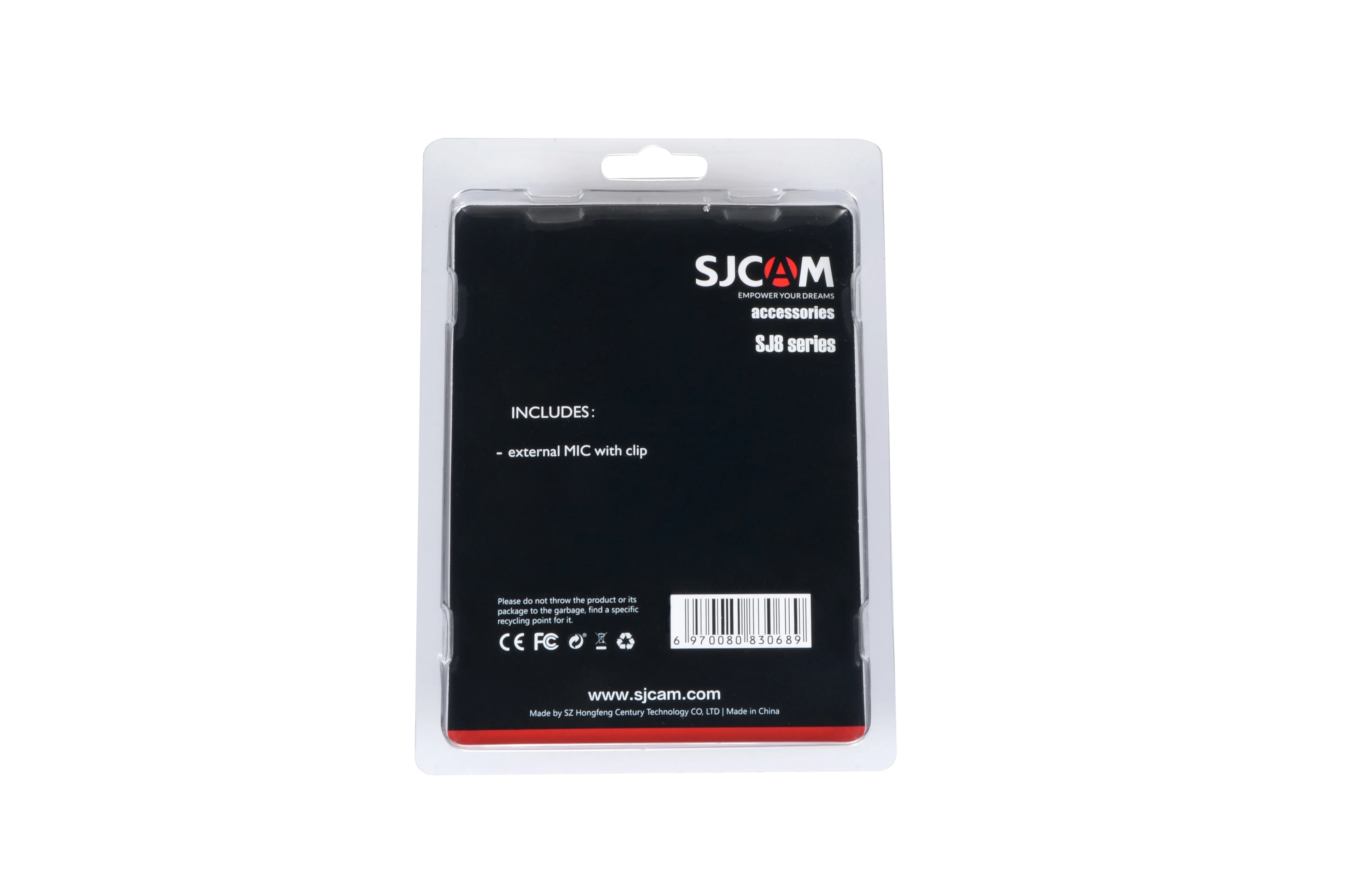 SJCAM SJ8 Mic серия Аксессуары Тип C внешний микрофон для Pro / Plus Air Спортивная Экшн