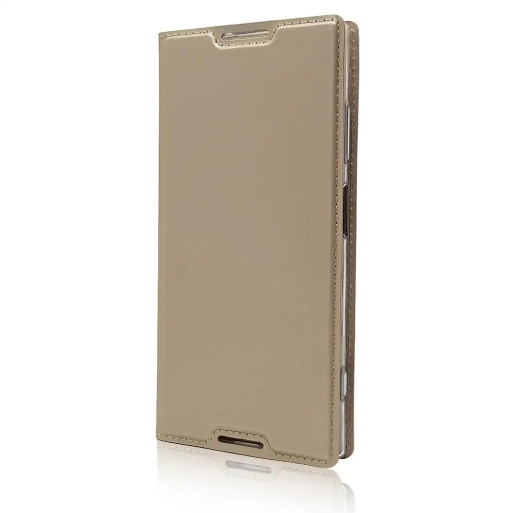 Для sony Xperia 5 Чехол J8210 J8270 Coque кожаный флип-чехол на магните для sony Xperia 5 Xperia5 J9210 телефон Fundas Capa чехол s - Цвет: Золотой