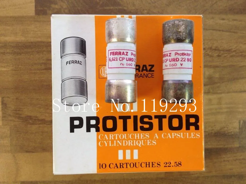 

[SA]France FERRAZ Farley 6621 CP URD2250 PROTISTOR 660V50A 22X58 fuses