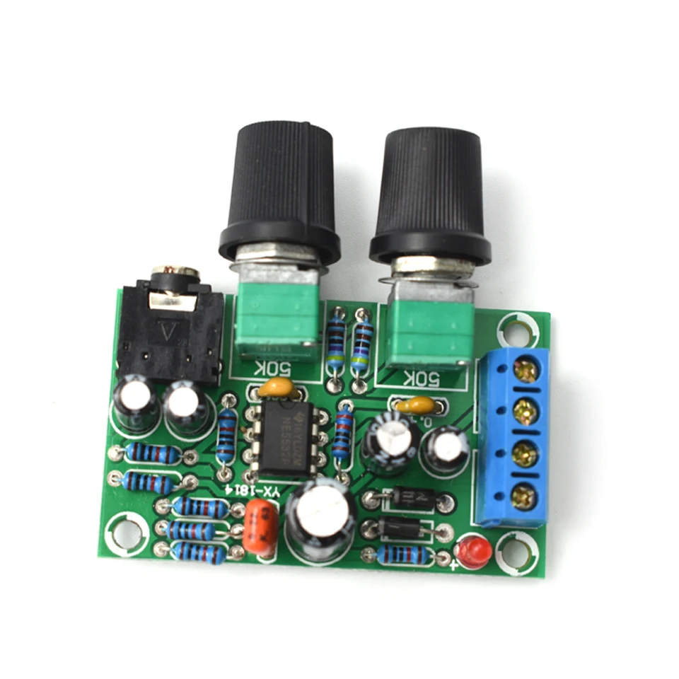 Одиночный мощный DC 10 24V фильтр низких частот Bass NE5532 сабвуфер Предварительный