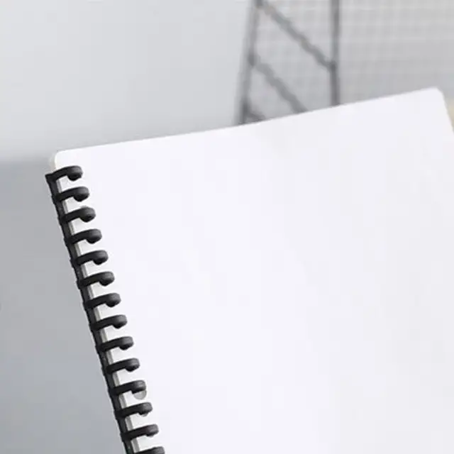 us 7 99 6pcs lot 12mm loose leaf binding rings spiral notebook 25 holes plastic binder clip paper clip office supplies in clips from office school notebook binder
