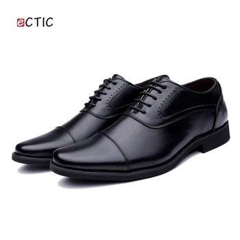 

Ectic Basic Men Oxfords, Genuine Cow Leather Lace up Shoes Wedding Dating Formal Dress Flats Vintage Classical Dropshipping