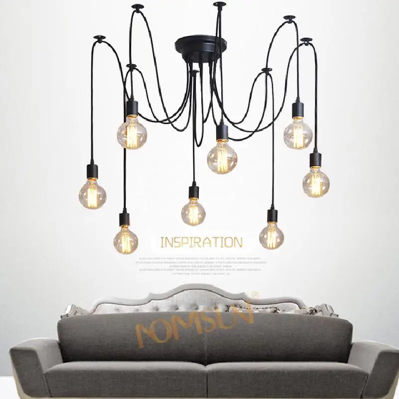 

Industrial retro pendant lights iron Art Kitchen Dining Room Pendant lamp American village Hanging Lamp