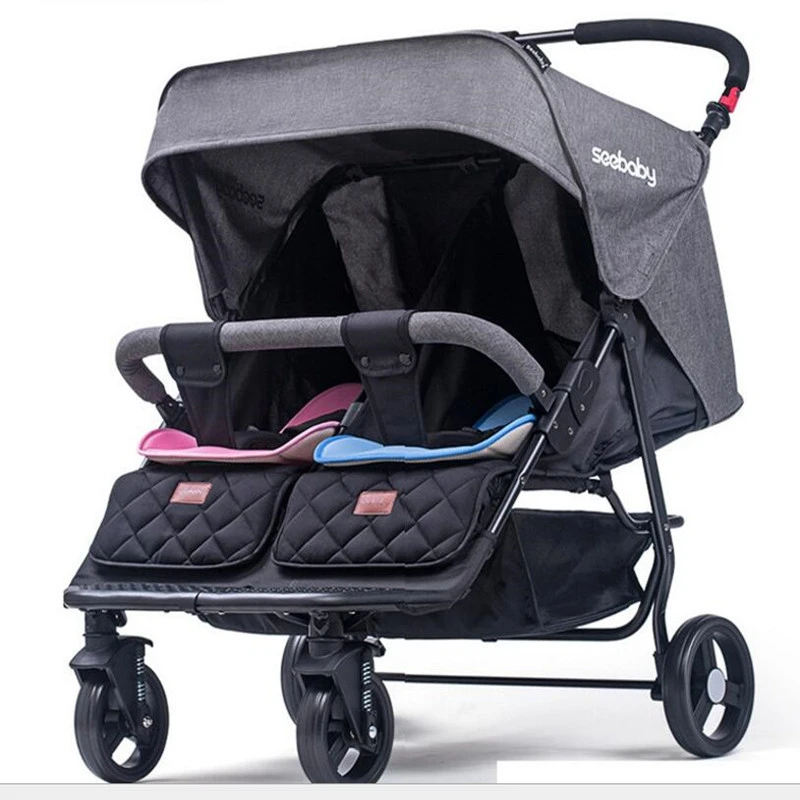 75cm seebaby twins baby strollers can 