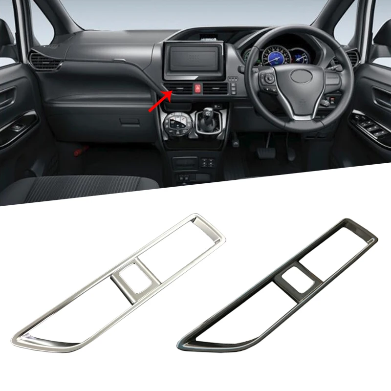 

For Toyota Voxy Noah R80 2014-2018 RHD Air Vent Outlet Cover Trim Car A/C Air-condition Interior Styling Stickers Accessories