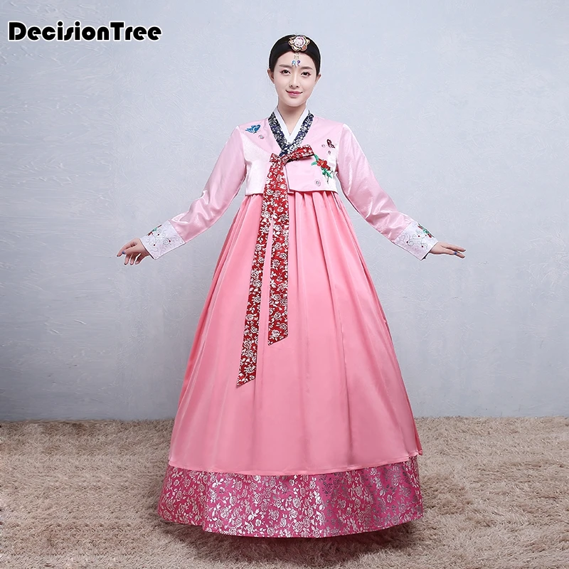  2019  new woman traditional hanbok korean  dress  korea  