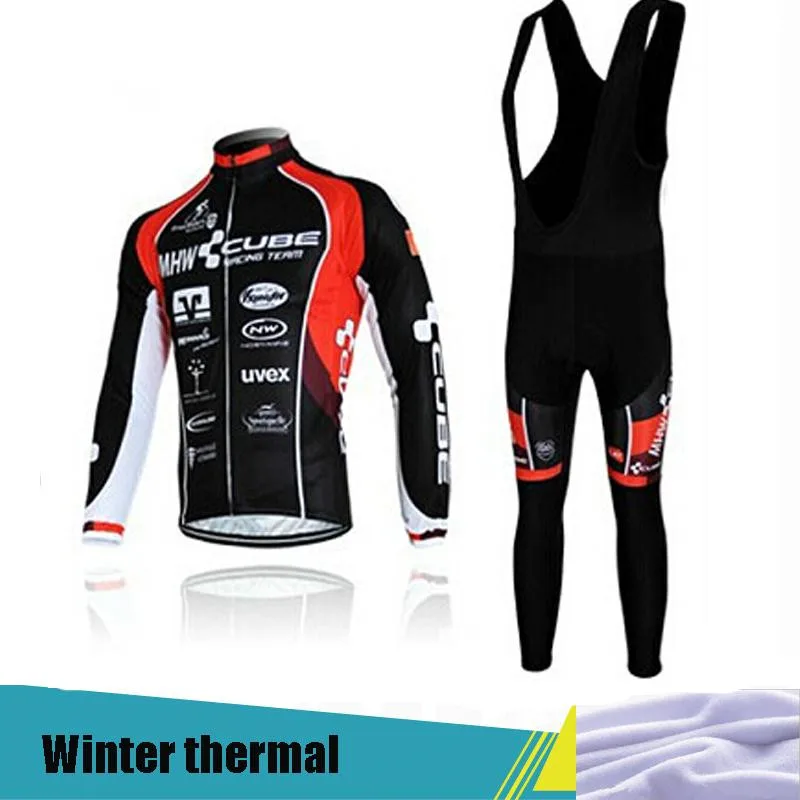 New CUBE Cycling Winter Polar Cycling Clothing Long Sleeve Cycling Clothing Popular Cycling