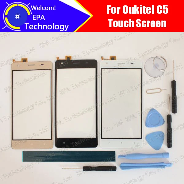 imágenes para Oukitel C5 Pantalla Táctil Digitalizador 100% de Garantía Original Del Panel Táctil de Cristal Digitalizador de Pantalla Para C5 + herramientas + Adhesivo imágenes para Oukitel C5 Pantalla Táctil Digitalizador 100% de Garantía Original Del Panel Táctil de Cristal Digitalizador de Pantalla Para C5 + herramientas + Adhesivo